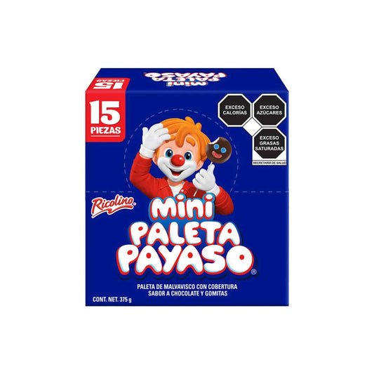 Mini Paleta Payaso 15ct